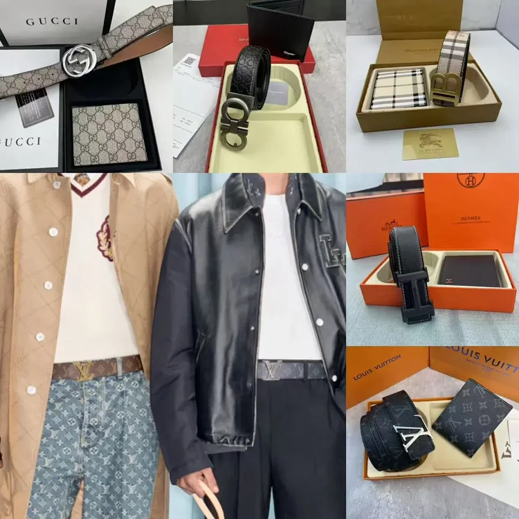 LV  belt wallet/Hermes belt/Gucci belt