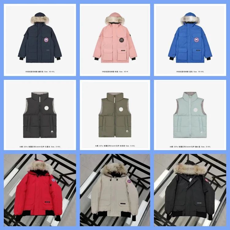 Canada Goose Jacket  Vest (36 style TOP)