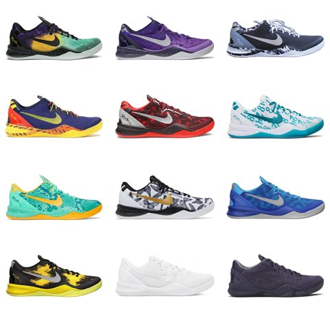 K * be 8 Basketball Shoes Collection
